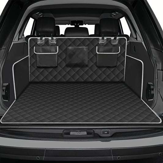 1pc Of Car Trunk Mat with Storage Bag, Anti Slip Bottom Pet Cargo Pad, Anti Slip Vehicle Trunk Protection Pad