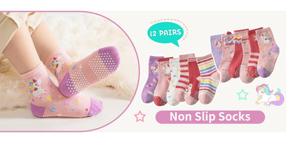 Kids' Colorblock Baby & Kids Socks - 12-Pair Pack