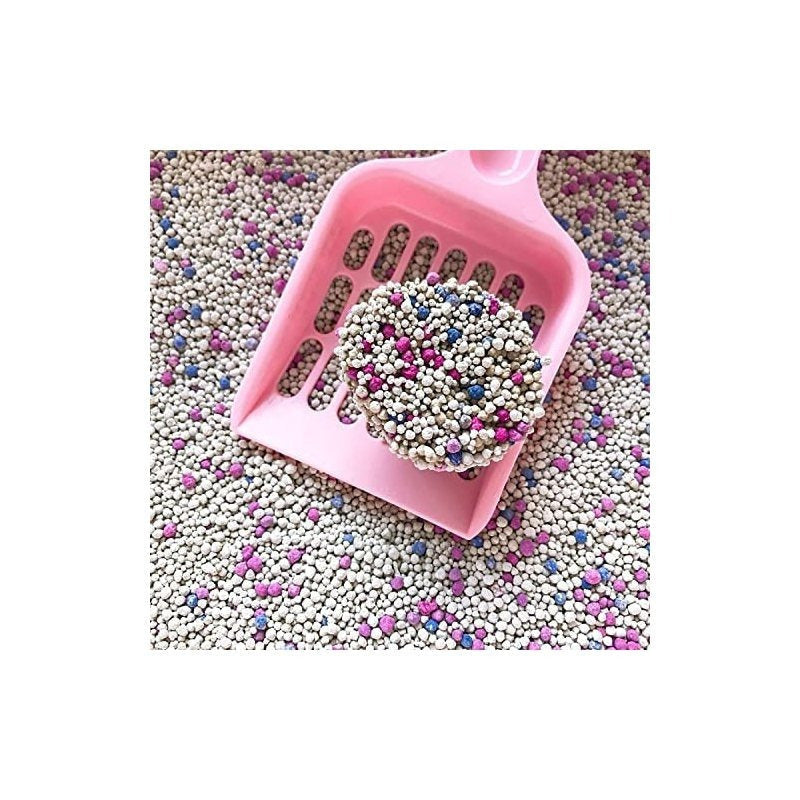 Clumping Cat Litter 5L – Super Absorbent Fast-Clumping Scented Cat Litter for Indoor Cats, Low Dust, Odor Control, Available in Lavender & Apple Scent, Lightweight & Easy to Scoop