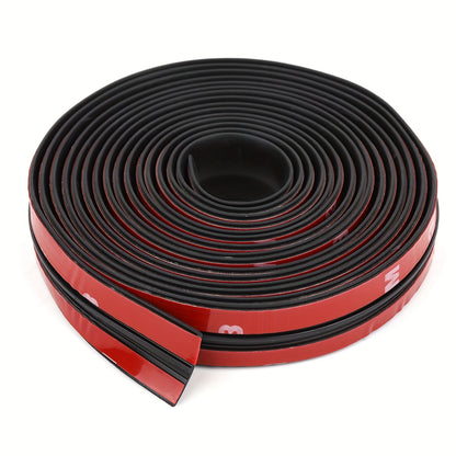 Windshield Seal Strip 3pcs 30ft - Premium Rubber T-Seal Weatherstrip for Car Windshield, Sunroof & Rear Window, Noise Reduction & Weatherproofing, Fits Most Cars