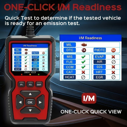 OBD2 Scanner Tool V519 - Professional Code Reader for Check Engine Light, Live Data & Diagnostic Trouble Codes | Works on All 1996+ Cars