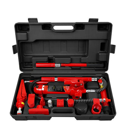 4-Ton 10-Ton 20-Ton Split Hydraulic Automotive Sheet Metal Jack, Split Hollow Dent Repair and Straightening Horizontal Vertical Lifting Cup