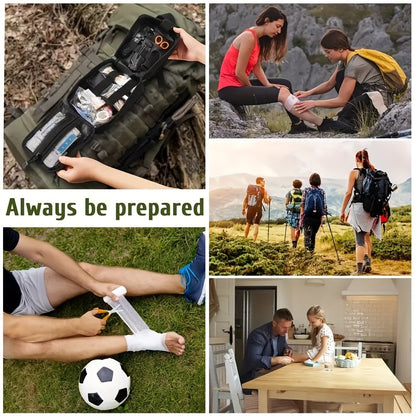 142-Piece Emergency Survival Kit with MOLLE System – Outdoor Gear Set with Axe, Folding Shovel, Knife & Lantern for Camping, Hiking, Hunting & Adventure