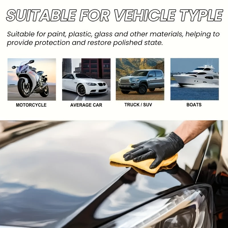 Nano Car Scratch Repair Paste - Paint Swirl Remover & Scratch Polishing Wax, Auto Detailing Tool For All Car Colors, Must-Have Car Paint Protector