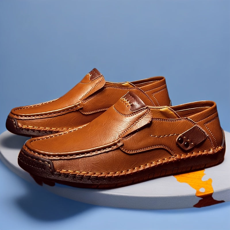 Men's Loafers & Flats - Breathable Mesh Slip-On for Outdoor & Travel 153701