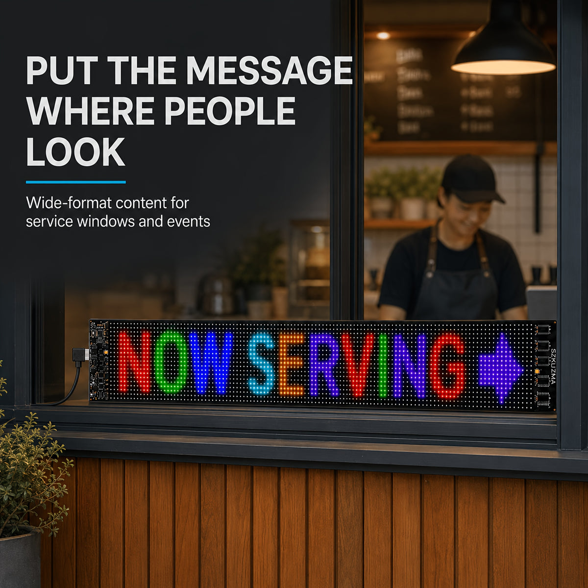 Programmable LED Signs, Flexible And Flexible LED Display, Mobile App Programming Text, Adjustable Screen Brightness, USB Power Supply, With Remote Control, Suitable For Store Signboards, Cars, Concerts, Holiday Party Decorations And Gifts