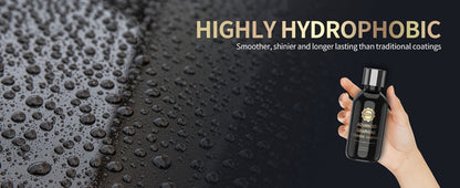 Graphene Ceramic Coating Kit 70ml – 20H Ultra High Gloss Car Paint Protection, 10+ Year Long-Lasting Shield, Auto Detailing Coat for All Vehicles, Apply After Car Wash & Paint Correction