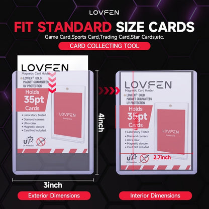 Top Loader Card Sleeves Combo Set 100/500/1000/2000pcs – 35pt 3x4 Inch Hard Card Holders with Soft Sleeves for Baseball, Football, Soccer & Collectible Trading Cards Protection