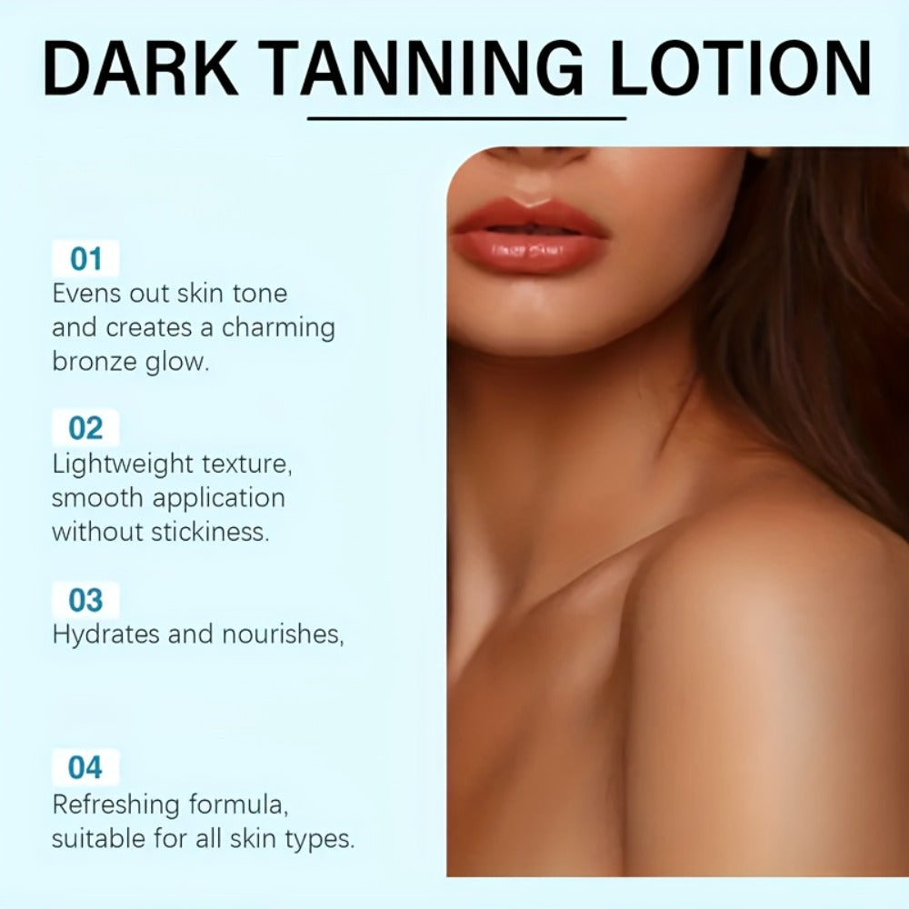 Self Tanning Cream Glycerin Coconut 200ml — Streak-Free Natural Glow Moisturizing Fake Tan Lotion Low-Allergy for Dry Sensitive Skin Beach Outdoor Year-Round Sun-Kissed Tan Women Men
