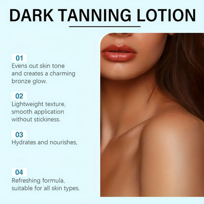 Self Tanning Cream Glycerin Coconut 200ml — Streak-Free Natural Glow Moisturizing Fake Tan Lotion Low-Allergy for Dry Sensitive Skin Beach Outdoor Year-Round Sun-Kissed Tan Women Men