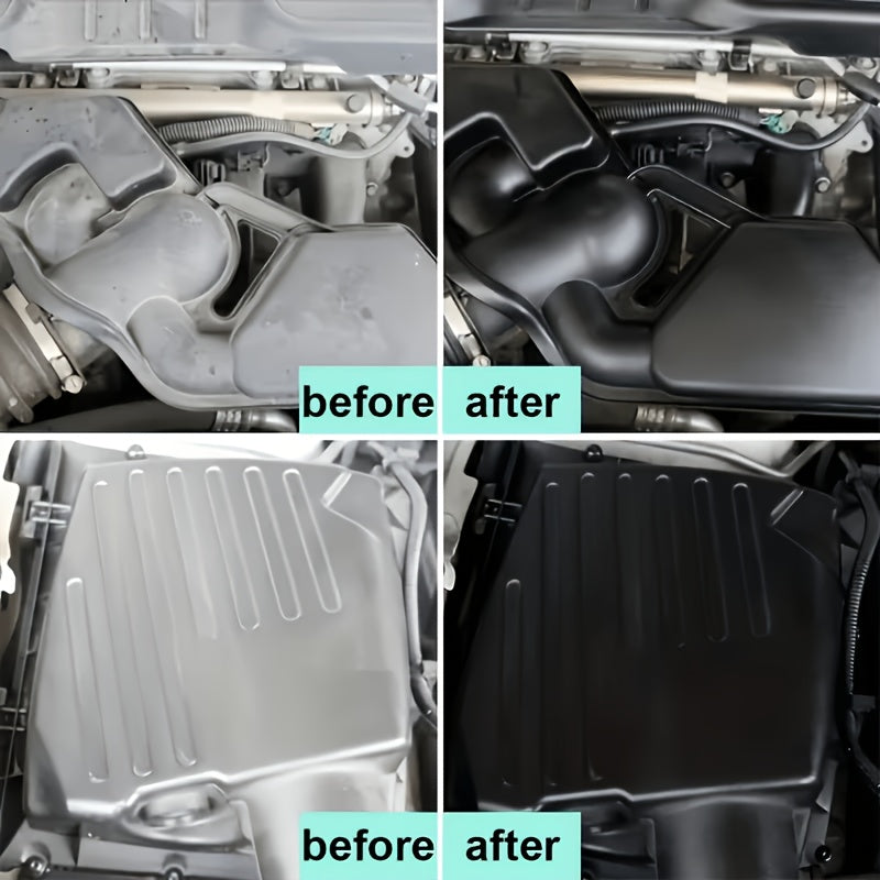 3.38oz Car Engine Cleaner | Quickly Removes Oil Stains, No Rinsing Required. Engine Bay Maintenance Cleaner for Restoration And Detailing. Effectively Polishes And Extends Engine Life. Suitable for All Vehicles.