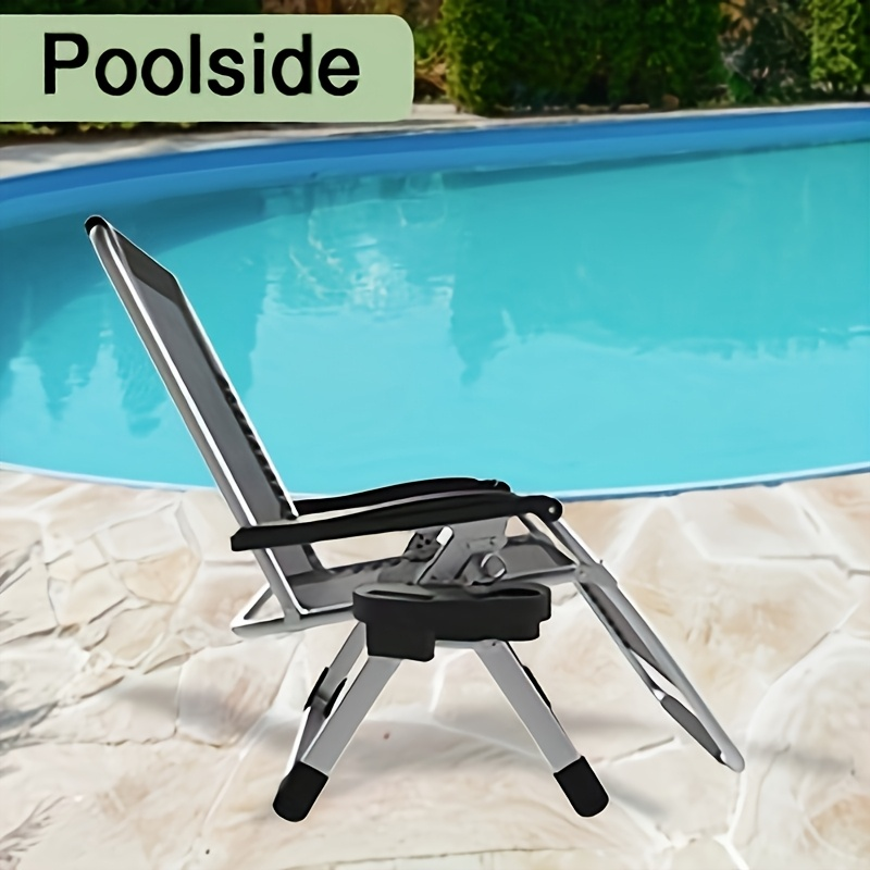 Zero Gravity Chair Outdoor Recliner – 440LBS Capacity, 4-Inch Thick Cushion, Upgraded Aluminum Lock, Cup Holder & Headrest, Breathable Mesh, Foldable Patio Lounge Chair for Backyard & Lawn (5 Colors)