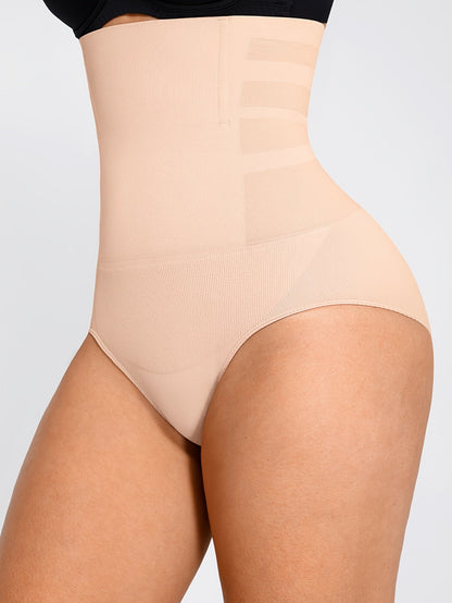 Women’s High-Waist Shapewear Briefs - Tummy Control Support - Style 4021