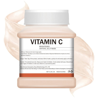 Lactic Acid Jelly Peel-Off Face Mask 12.3 fl oz - Vampire Plasma Firming Hydrating Exfoliating Mask Alcohol-Free Paraben-Free Fragrance-Free for Women All Skin Types
