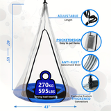43" Blue With Tent