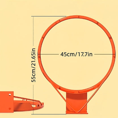 Drill-Free Basketball Hoop Wall Mount Outdoor Portable for Adults & Kids – No-Drill Easy Install Backboard with Accessories, Indoor Outdoor Home Garage Driveway Basketball Goal