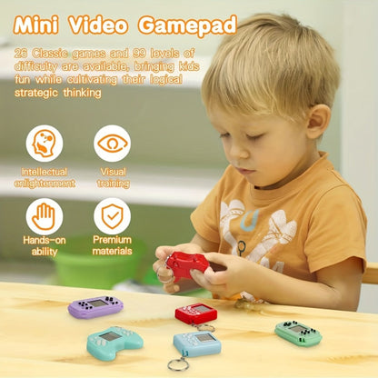 Video Game Controller Keychain Party Favors 6 or 12 Pack – Multi-Color Gamer Controller Keychains Fidget Toys for Kids Birthday Bag Fillers, Easter Basket Stuffers & Classroom Prizes