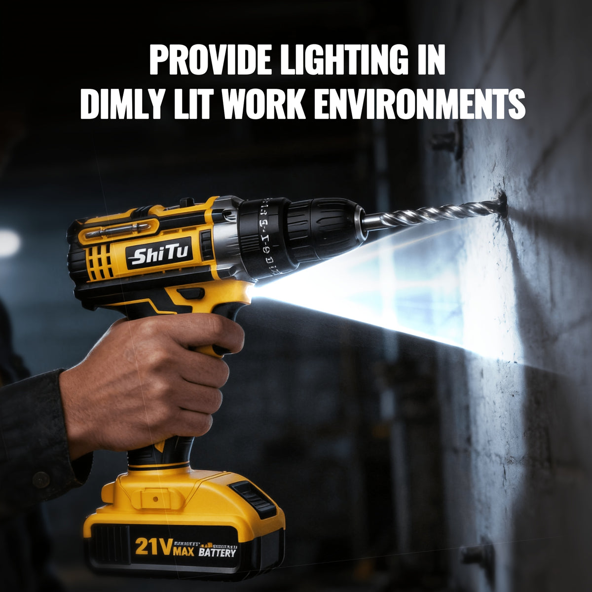 2026 21V Cordless Drill Kit with Tool Box, Fast-Charging Rechargeable Electric Drill Set with 2.0Ah Batteries, Portable Drill Driver Kit with Hand Tools & Bits for Home Maintenance, Great Tool Gifts for Dad And Men, Optional Accessories.