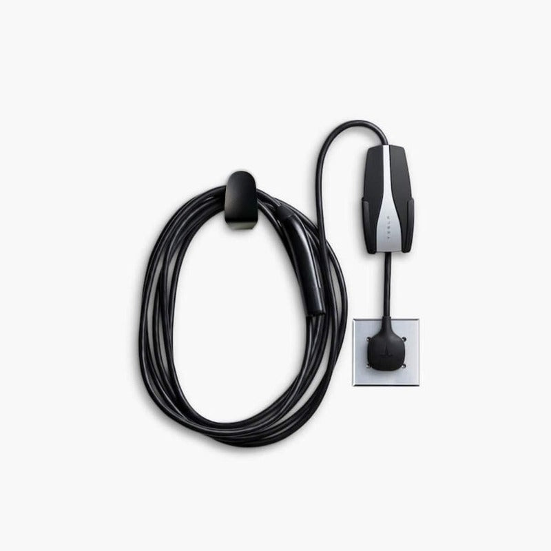 for Tesla Mobile Charger Wall Mount Cable Organizer Bracket with UMC Holder for Tesla Gen 2 Connector, Compatible with Model 3/Y/X/S, Home Charging Setup, Vehicle Charging Accessory, Spacesaving Solution, Compact Design, Secure Mounting