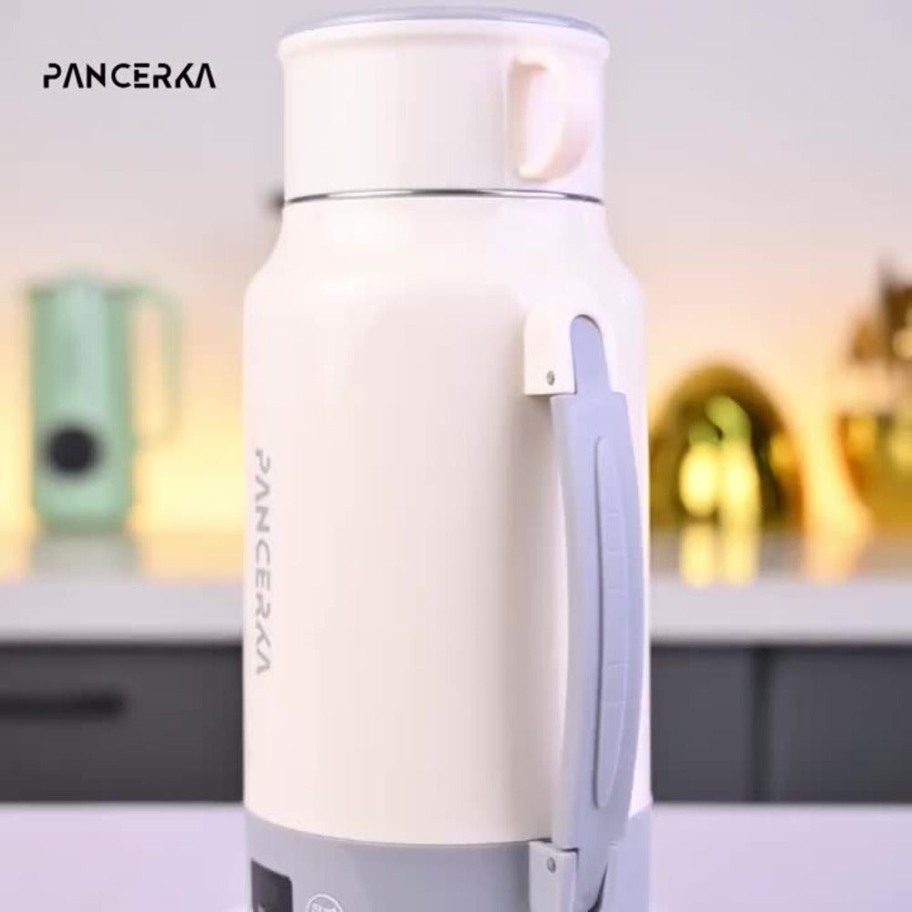 Portable Electric Kettle 400W – 1L 33.8oz Fast Heating 304 Stainless Steel Kettle with Smart Temperature Control, Boil & Warm Functions, Safe & Easy to Clean, Perfect for Travel & Home – Green, White