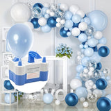 New Blue And White Balloon Machine