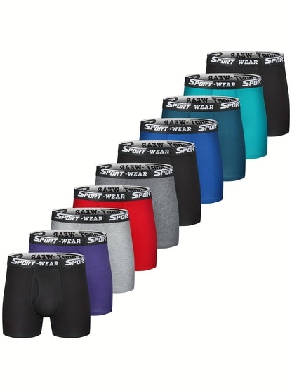Men's Boxer Briefs - Everyday Comfort 10 Pack