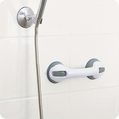 Grab Bars for Bathroom 2pcs Suction Cup No Drill Shower Handle for Elderly Adjustable Height Non-Slip Safety Rail Toilet Fall Prevention Handrail Easy Install