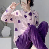Light Purple+Dark Purple