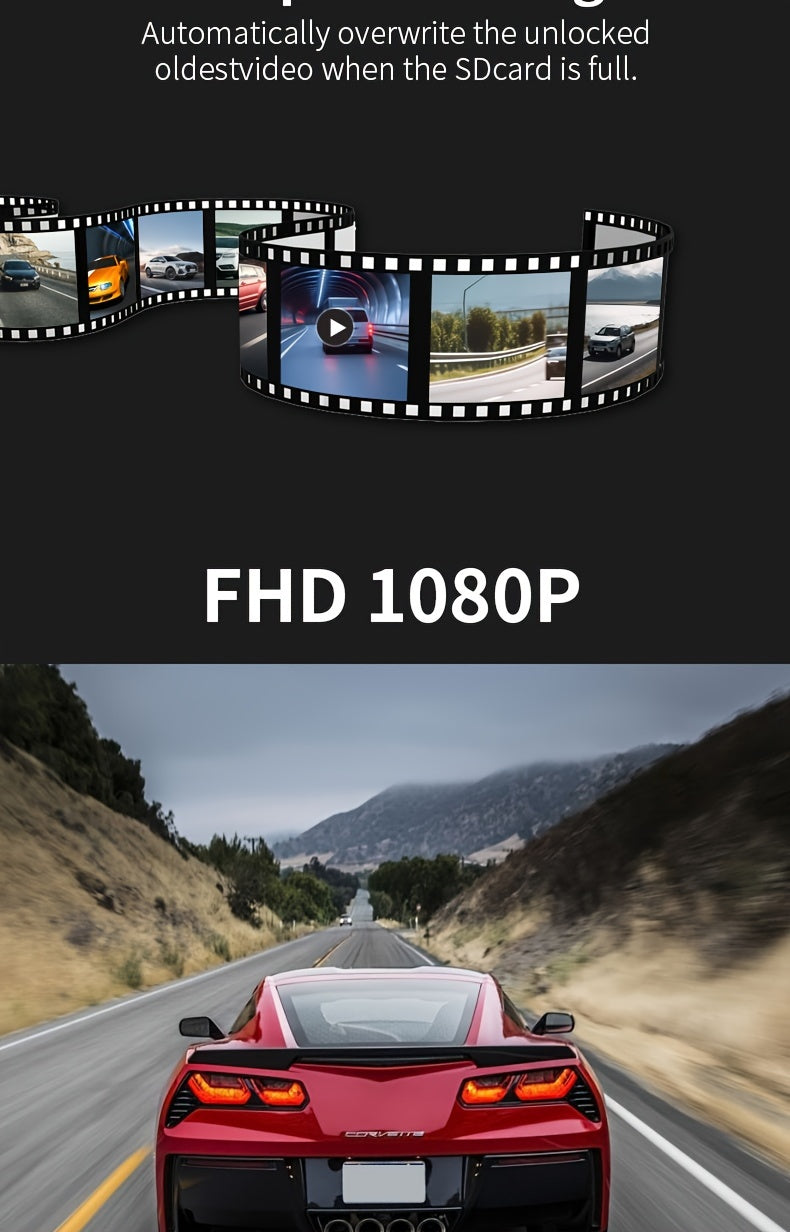 Dash Cam Car Black Box Dashcams for Cars Free 64GB SD Card with WIFI GPS Night Vision G-Sensor Loop Recording Ultra Wide Angle Front, Back, Left, Right 3.0 Inch IPS Screen No Card/ with 32GB Card/ with 64GB Card Dash Camera