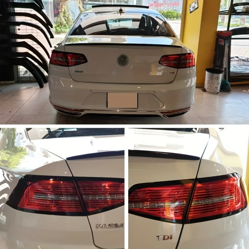 Rear Trunk Spoiler for VW Passat B6 B7 B8 2005-2021, High Polished TPU, Aerodynamic Luggage Compartment Lip, Black Styling Modification, Vehicle Styling, Auto Body Kit, Modern Car Accessory, Sporty Design, Precision Fit, Durable Tpu Material, Car