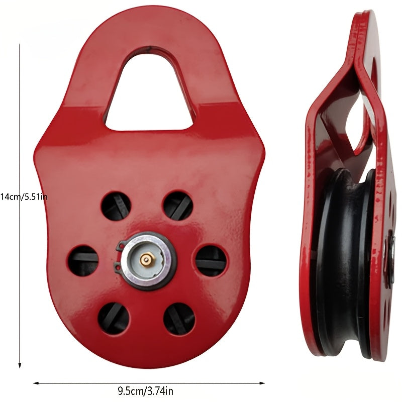 Trailer rescue heavy-duty 10-ton winch pulley off-road vehicle modified winch pulley set