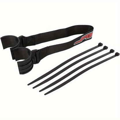 Motorcycle Recovery Tow Strap Set – Adjustable Front & Rear Nylon Straps for Off-Road Dirt Bikes, Motocross & Trail Riding, Heavy-Duty Pull Belt for Stuck Bike Recovery
