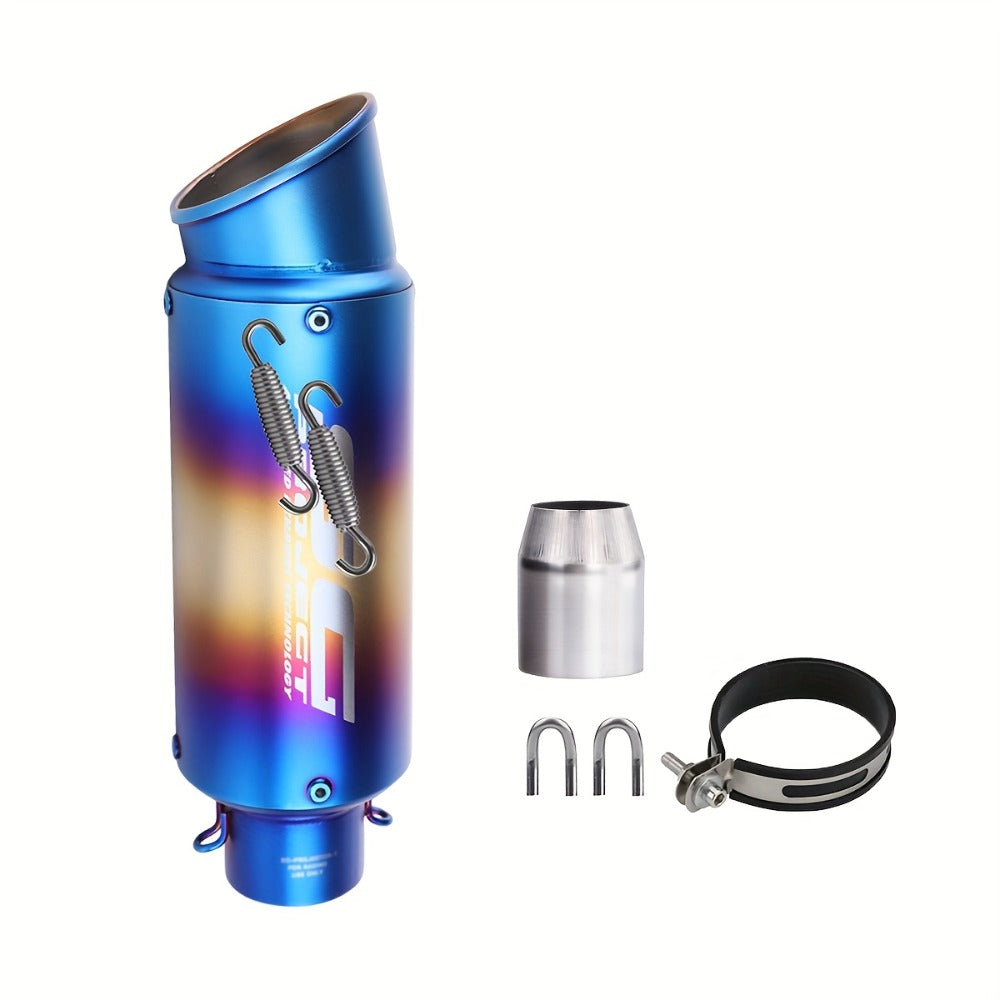 Motorcycle Exhaust Pipe 51mm & 60mm - Stainless Steel Slip-On for NMAX 125/155, Suzuki GSX650F, GSX1250 & GSX650R | Performance Exhaust Upgrade