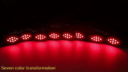 RGB LED Rock Lights Kit for Trucks & Off-Road – App & Remote Control, Music Mode, Underglow Neon Lights for SUV, ATV, UTV