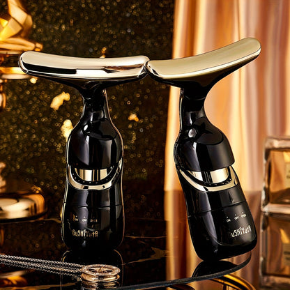 Facial Massager 3-in-1 with Interchangeable Heads for Face Neck Eyes