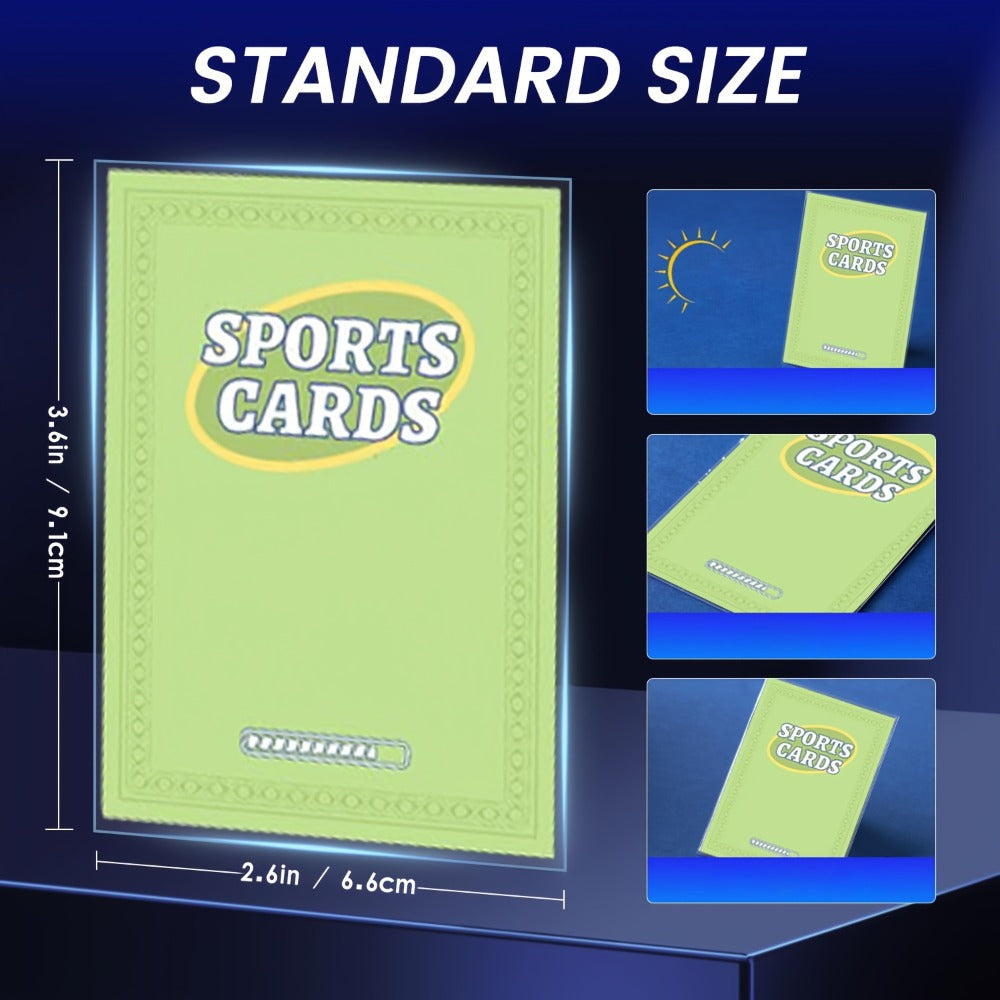 Penny Sleeves Trading Card Sleeves Bulk – Clear Soft Plastic Protector for Pokemon, Sports, Baseball, Football & Game Cards | 700 / 1500 / 2200 / 3800 / 5400 Count
