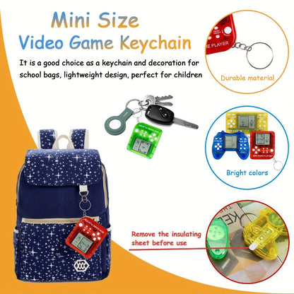 18-Piece Gaming Keychain Party Favors for Kids – Mini Video Game Keychain Set Boys Birthday Party Supplies Goodie Bag Stuffers Classroom Prizes Gamer Gift