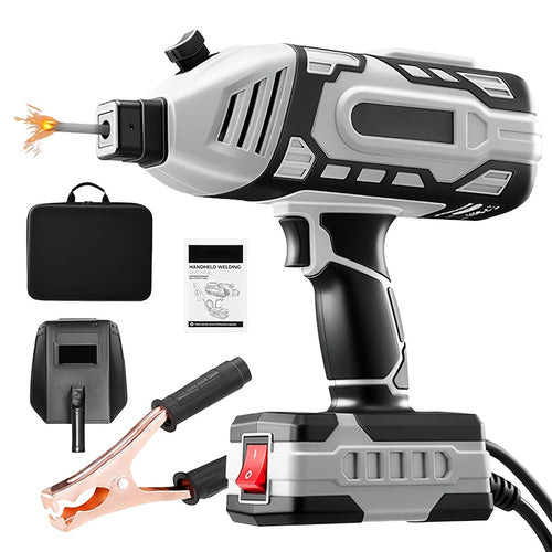 Sakerplus Handheld Welding Machine, 20-120A 110V Portable Stick Welder, IGBT Hand Held Welder Machine with Hot Start Arc Force Anti-stick ARC Welder Gun, 5 Variable Current Adjustment, Christmas Thanksgiving Gifts for Father Husband