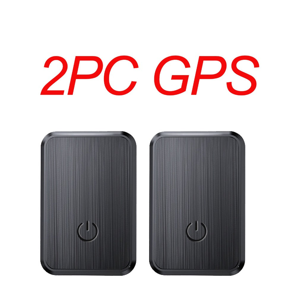Mini GPS Tracker GF-08 Magnetic Real-Time Car Tracking Device – Global Coverage, No Subscription Fee, Stainless Steel Portable Hidden Vehicle Locator, 2/3/4/5/6 Pack