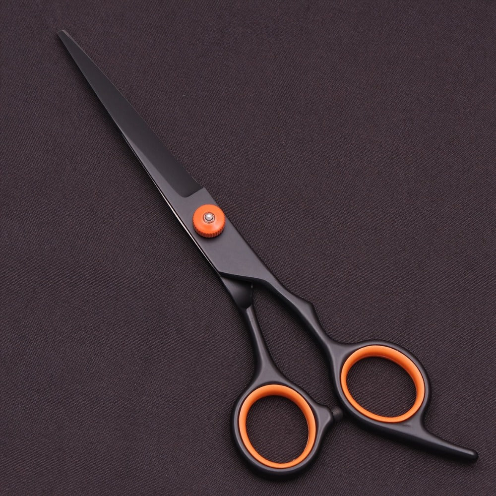 Hair Scissors Set 3 Pieces Japanese Steel - 6 Inch Thinning Shears, Razor Comb & Detangling Comb, Ambidextrous Texturizing Kit for Salon & Home Use, Gift for Hairstylists
