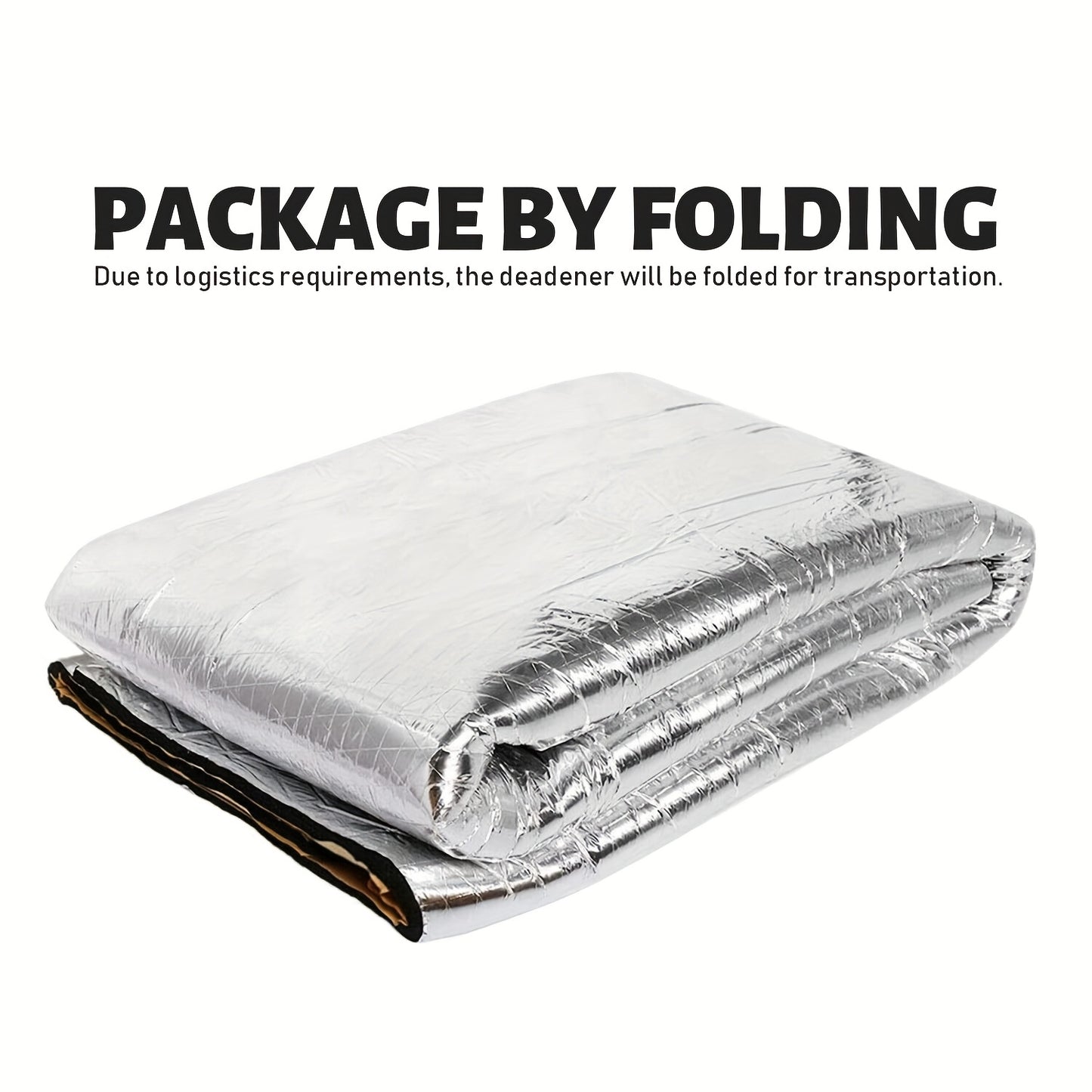 60"x40" Sound Deading Material 275Mil(7mm) for Cars Thermal Insulation And Car Sound Deadening Material Strong Back Adhesive Car Insulation Heat And Sound Deadener Mat for Automobile Hoods, Hoods, Doors, And Trunks