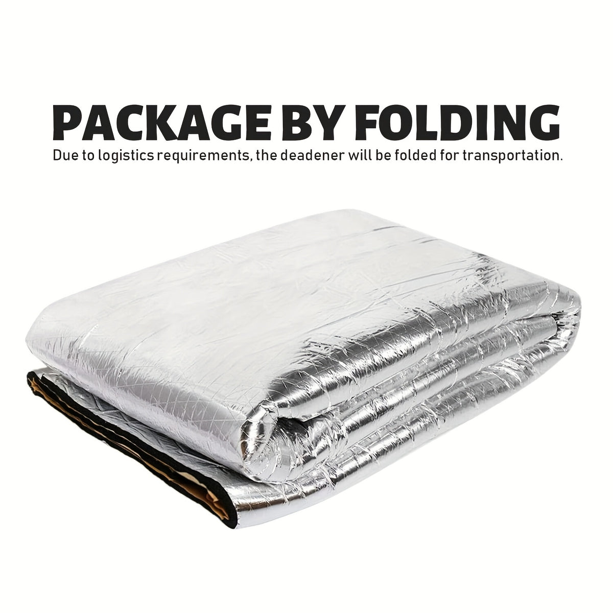 60"x40" Sound Deading Material 275Mil(7mm) for Cars Thermal Insulation And Car Sound Deadening Material Strong Back Adhesive Car Insulation Heat And Sound Deadener Mat for Automobile Hoods, Hoods, Doors, And Trunks