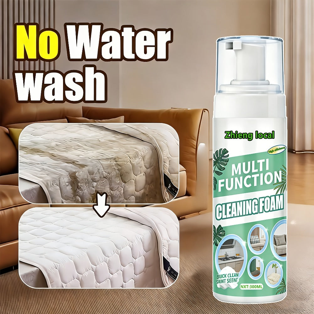 Dry Cleaning Spray Stain Remover 10.14oz – No Water Needed, Multi-Surface Formula for Sofas, Mattresses, Clothes, Carpets & Curtains, Strong Penetration, Decomposes Stains, Safe & Easy to Use