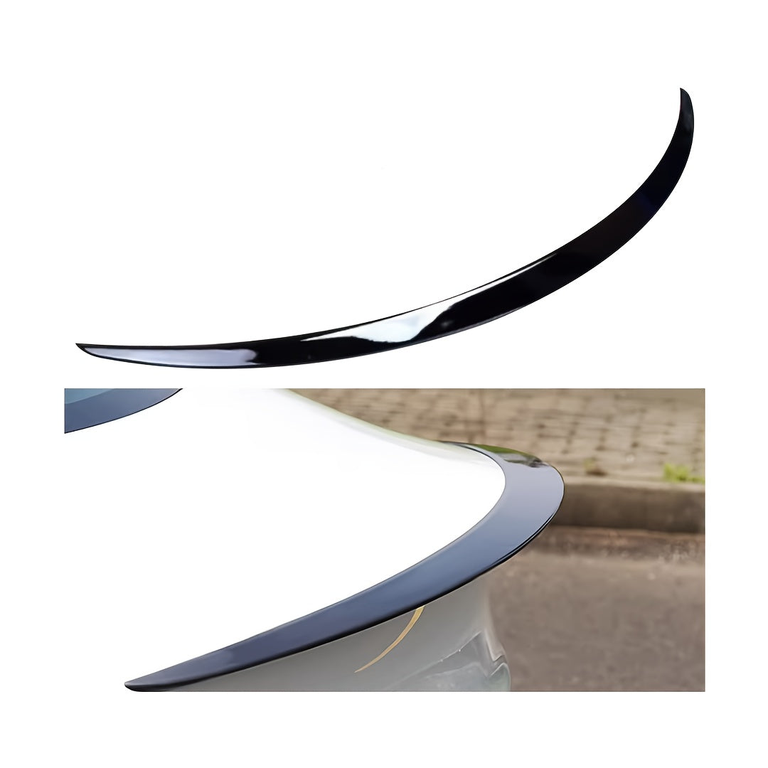 for Tesla Model 3 Rear Wing Single-layer Rear Trunk Spoiler with Carbon Fiber Texture Easy to Install