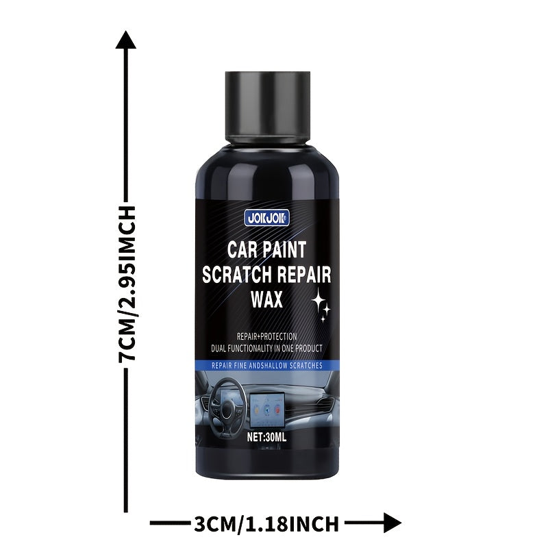 Car Paint Restoration Kit - Scratch Repair Renewal Paste - Automotive Paint Maintenance Set - Multi-Color Paint Compatible - Upgraded Paint Care Paste - Car Paint Wax - Gloss Enhancement - 1.01oz