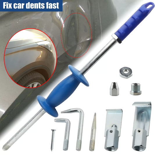 Auto Slide Hammer Dent Puller, Auto Body Dent Repair Tools Kit, 9pcs 5lb Puller Kit for Hail Dent Removal, Auto Truck Car Body