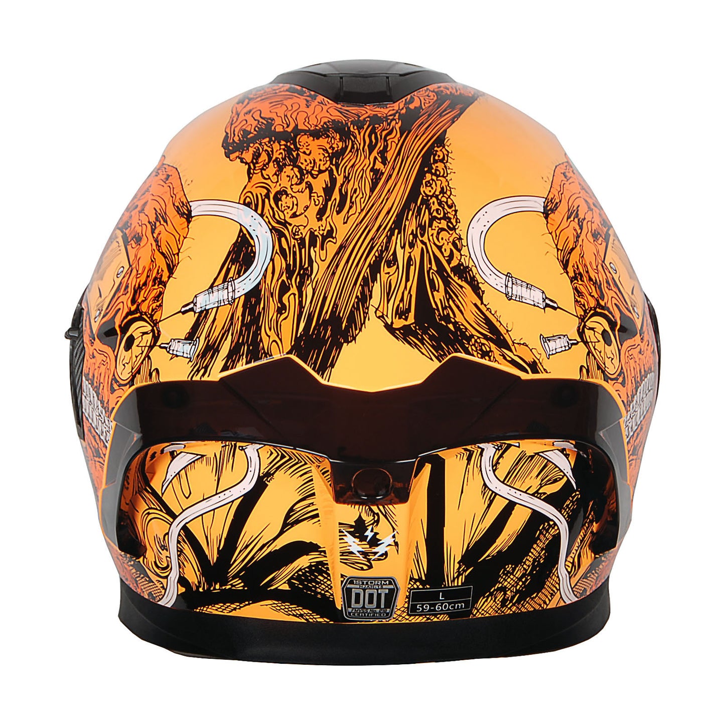 Full Face Motorcycle Helmet DOT Approved – Dual Visor Anti-Fog Pinlock Shield, Street Bike Adult Helmet with Sun Inner Shield, Aerodynamic Thermoplastic Shell, S/M/L/XL