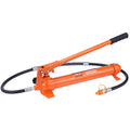 VEVOR 12 Ton Porta Power Kit, Hydraulic Ram with Pump with 4.6 ft/1.4 m Oil Hose, Portable Hydraulic Jack with Storage Case for Automotive, Garage, Farm, Mechanic (26455 LBS)