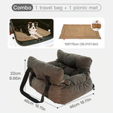 Dark Brown+Brown Picnic Mat
