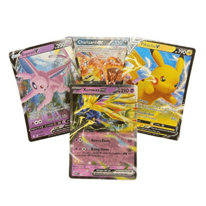 250 Pokémon Cards Mystery Box – Bulk Lot with Guaranteed Holos & Double Rare – Perfect Gift for Kids & Collectors – Authentic Trading Cards – 250 Pack